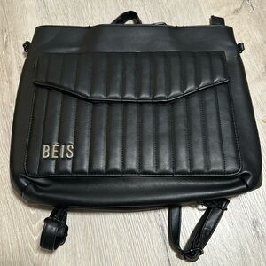 The Messenger Backpack in Black